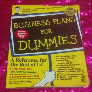 📚♻️ Business Plans for Dummies Book - Reference Guide